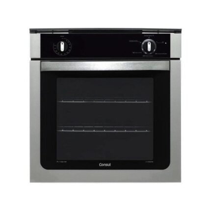 Forno de Embutir a Gás Consul COA84BR 78 Litros Prata – 220V