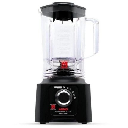 Liquidificador Arno Power Max 700 Ln60 700W 5 Velocidades Preto 220V